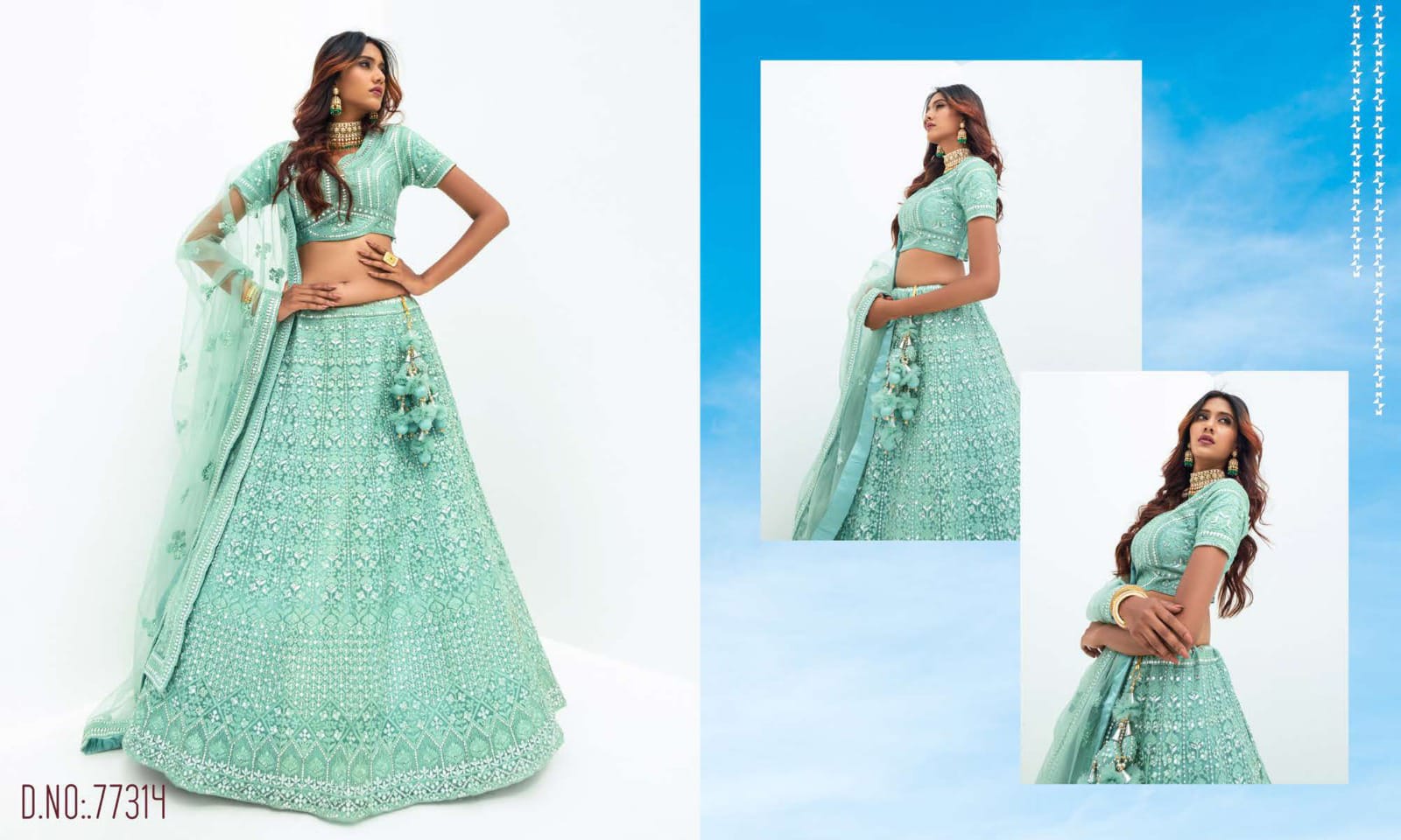 Stunning  Bridal Lahenga Choli