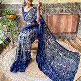 Presenting You Most Beautiful  Seqwance Saree