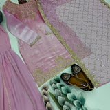 Organza Embroidered Jimmy Choo Suit