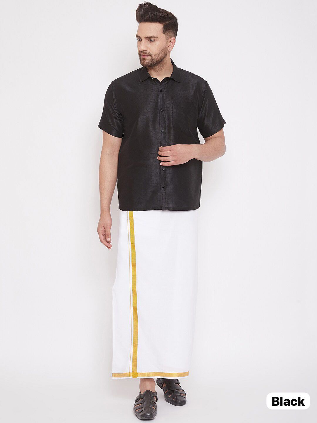 Thalaivaa Men's Shirt Dhoti