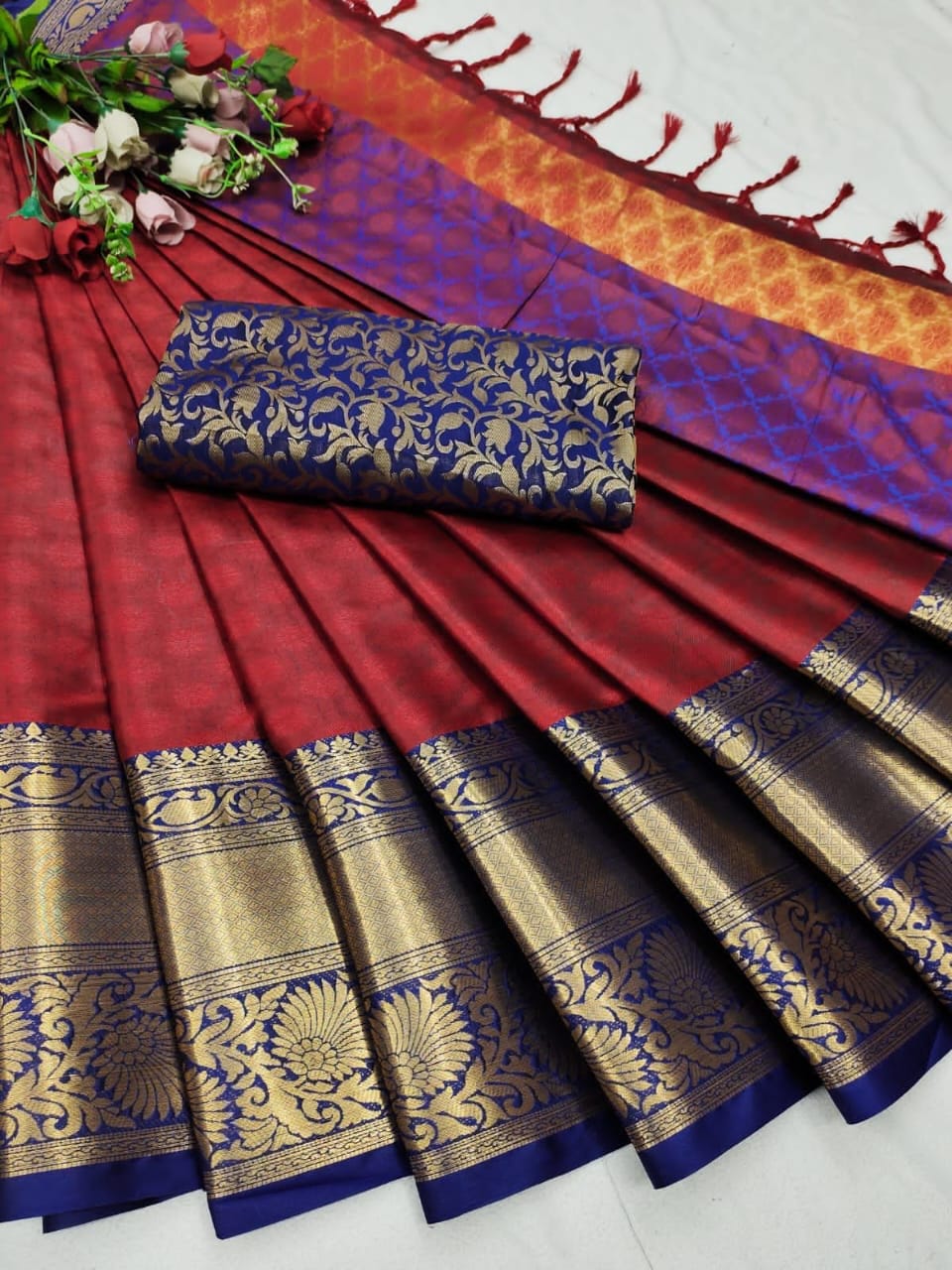 Premium Aura SIlk Saree