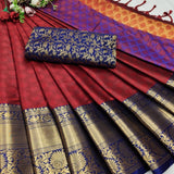 Premium Aura SIlk Saree