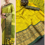 Launching mercerised cotton silk Aura Saree