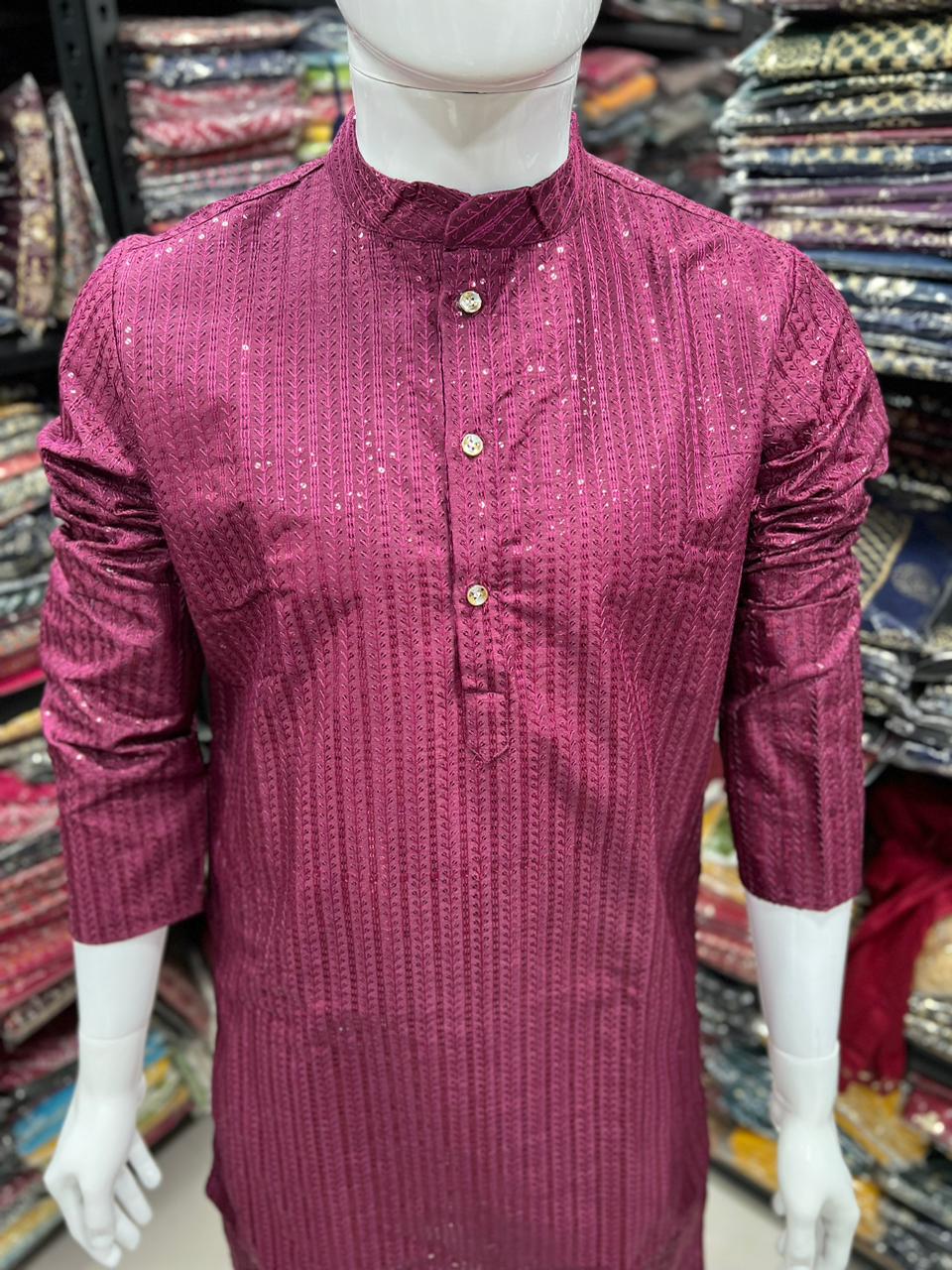 Partywear Men's Kurta