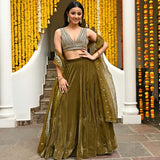 Bollywood Velevet  Lehenga Choli