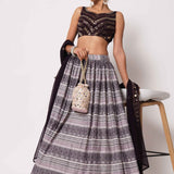 Elegance party wear crop top collection