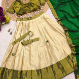 Kavya Green Silk Lehenga Choli