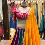 Beautiful Multicolored Lehenga Choli