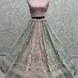 Premium Bridal Wedding Net Lehenga