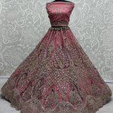 Premium Bridal Net Lehenga