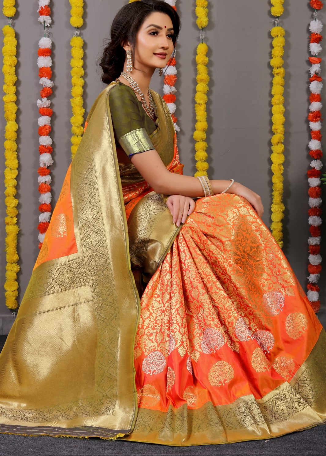 Kanchipuram Pure Silk Saree