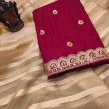 Designer Banarasi Soft Organza Saree