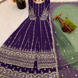 Luxury Embroidered Anarkali Gown