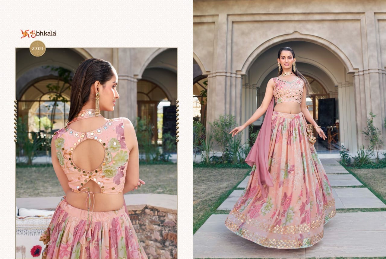 Exclusive embroidered lehenga choli