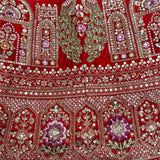 Tremendous Handwork Karigari Bridal Lehenga