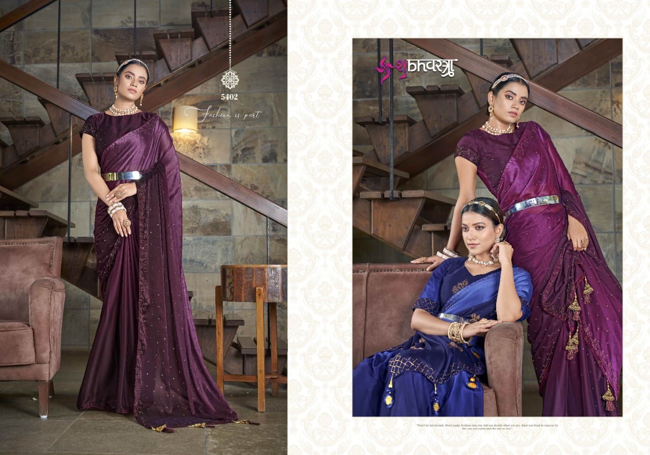 Classy party wear saree collection