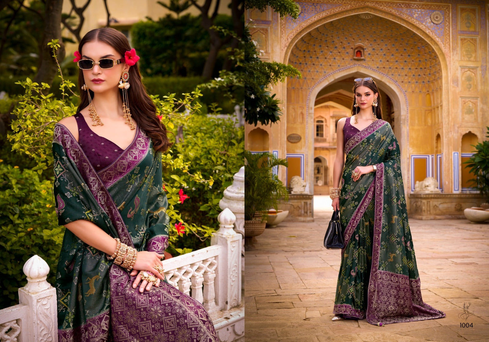 Occassionaly Trikaashi Satin Silk Saree