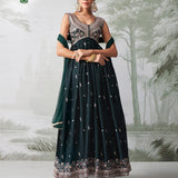 Traditional Western Style Anarkali Gown