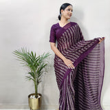 Presenting You Most Beautiful Ready To Wear Saree