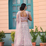 Premium Net Wedding Lehenga