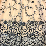 Classic Creamy Embroidered Gown