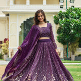 Festival Heavy Georgette Lehenga Choli