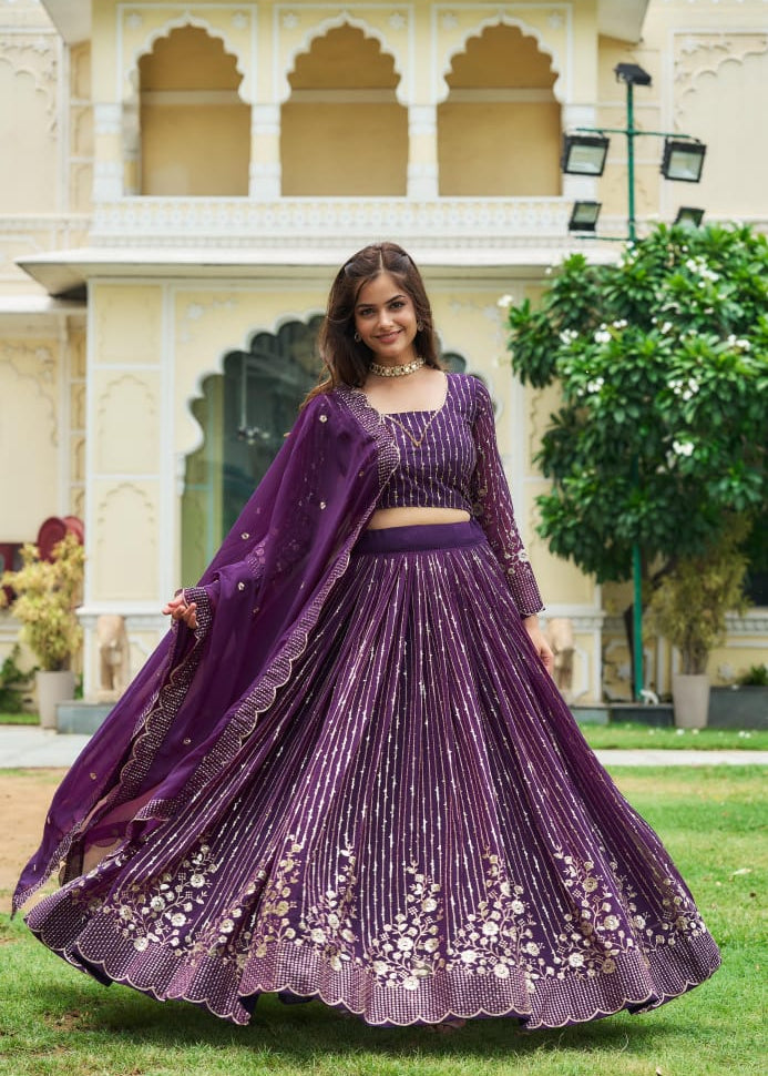 Festival Heavy Georgette Lehenga Choli