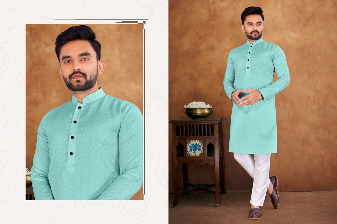 Traditional Silk  Mens kurta