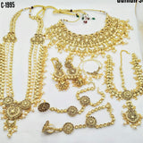 Bridal necklace accessories combo set