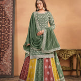 Designer  Multy Colored Lehenga Top Collection