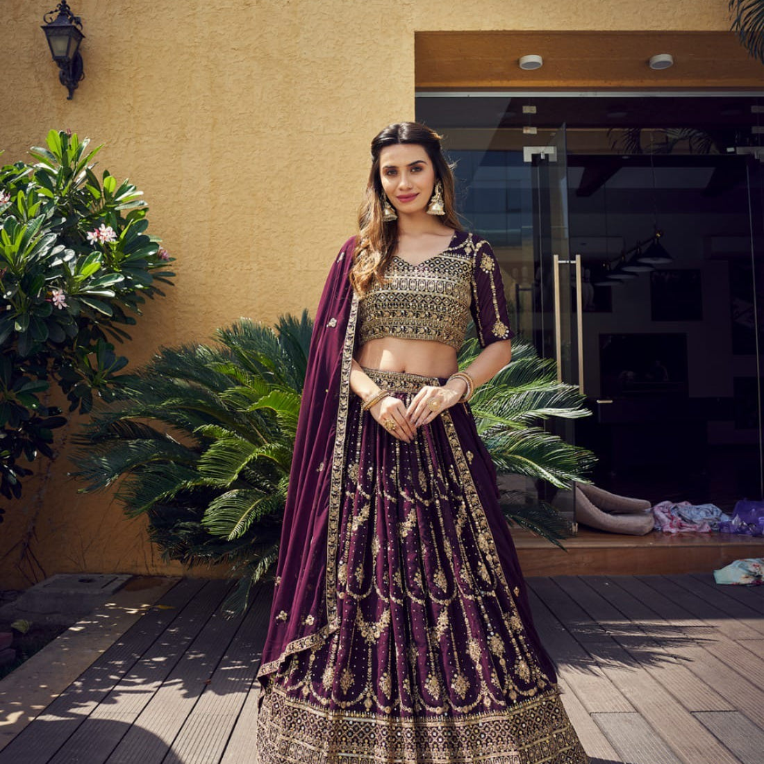 Beautiful Embroidery Partywear Lehenga Choli
