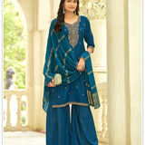 Kashish Rayon Embroidered Suit