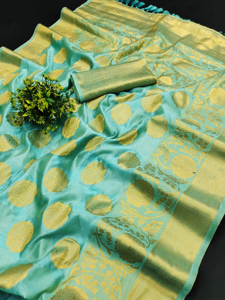 Pure Organza Silk Saree