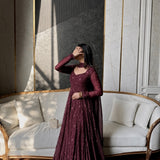 PRESENTING  BEAUTIFUL  STYLISH GOWN