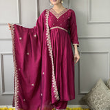 Fancy Style Silk Suit Collection