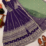 Luxury Embroidered Anarkali Gown