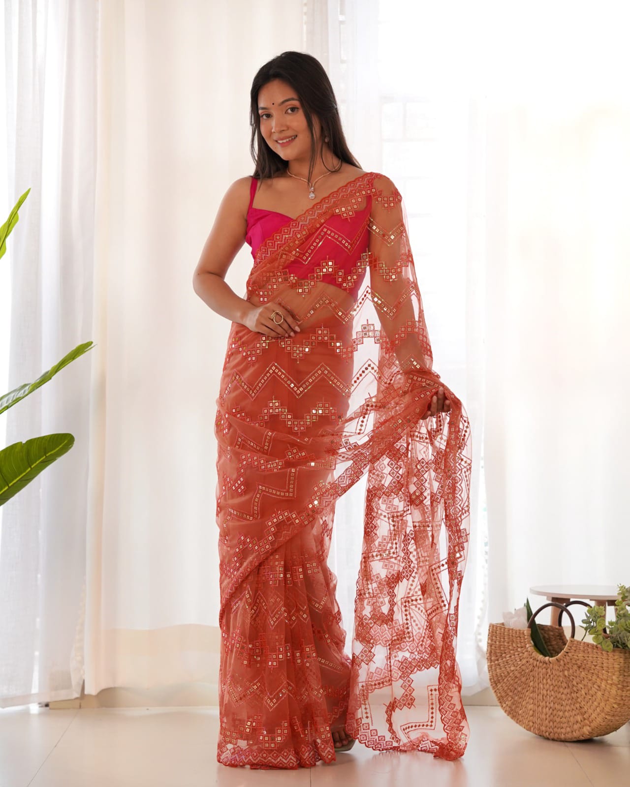 Beautyfull Heavy Net Saree