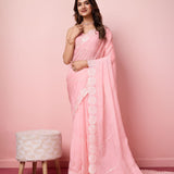 Beautifull Soft Organza Saree