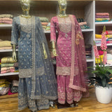 Heavy Silk Salwar Plazzo