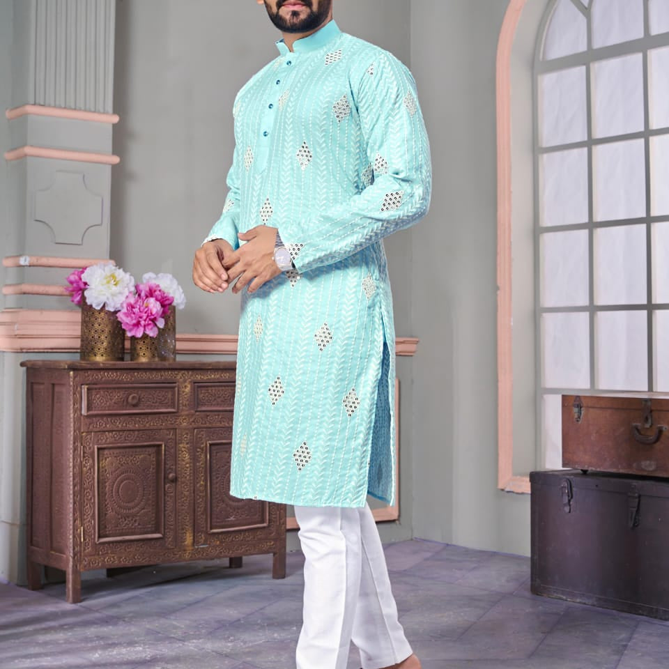 Stunning Men's Wedding Kurta