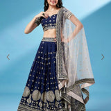 Beautifull Butterfly Sequance Lehenga