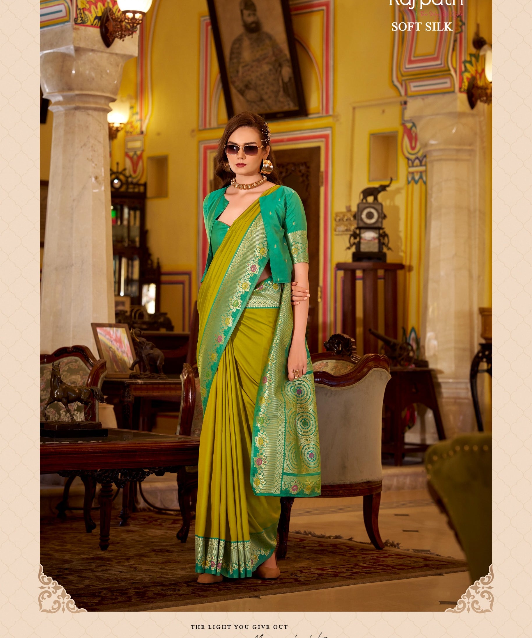 Rajpath Sabarmati Soft Silk Saree