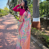 Pure  Organza braso silk saree