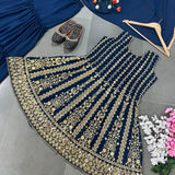 Designer Partywear Sharara Dupatta