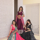 Allure Trending Gajji Silk Lehenga