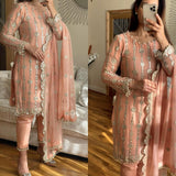 Designer Partywear Pakistani Suit