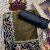 Sparkle Embellished Soft Twill Net Saree