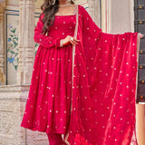 Showcasing Fendy Silk Flaired Suit
