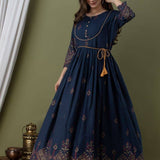 Beautifull Heavy Reyon  Dailywear Kurti Gown