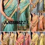 Soft Cotton Organza Saree